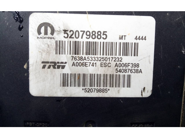 Jednotka ABS 52079885, P3-B9-19-3   Jeep Renegade 2017