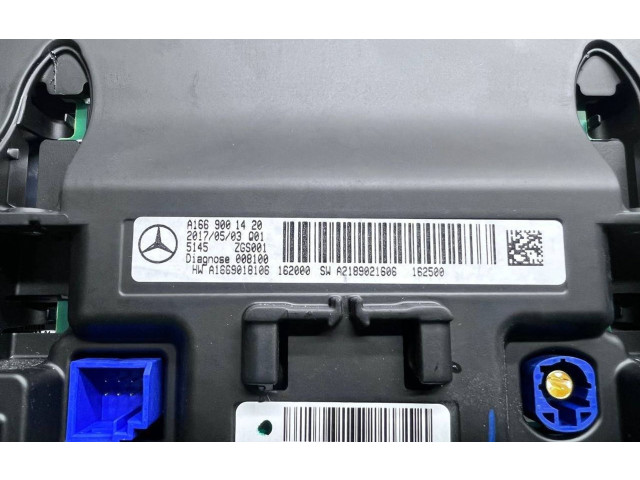 Дисплей    A1669001420, A2189021606   Mercedes-Benz GLE (W166 - C292)