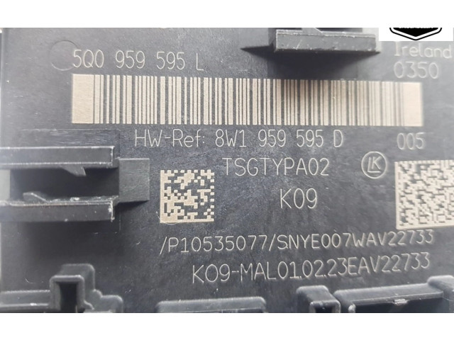 Блок управления центрального замка 5Q0959595L, 5Q0959595L   Audi Q2 -