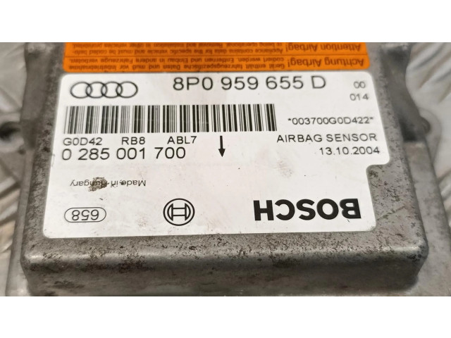 Блок подушек безопасности 8P0959655D   Audi A3 S3 8L