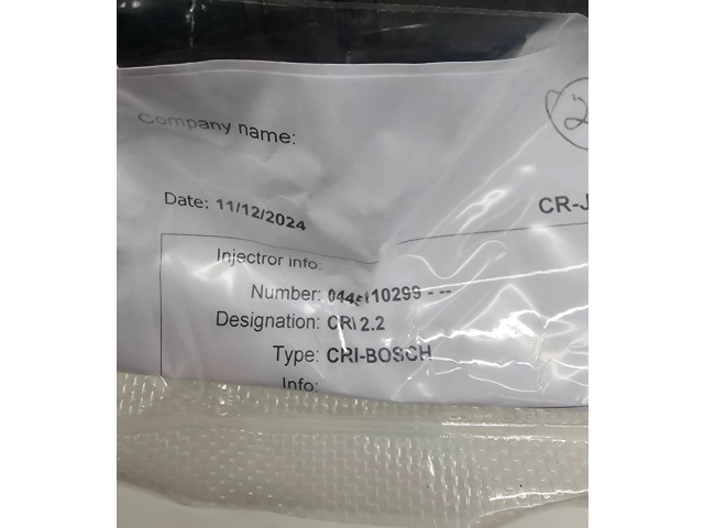 Vstřikovač 0445110299   Alfa Romeo Giulietta     