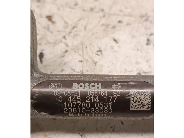 Vstřikovací lišta 2381033030, 1077800531   Toyota Yaris     
