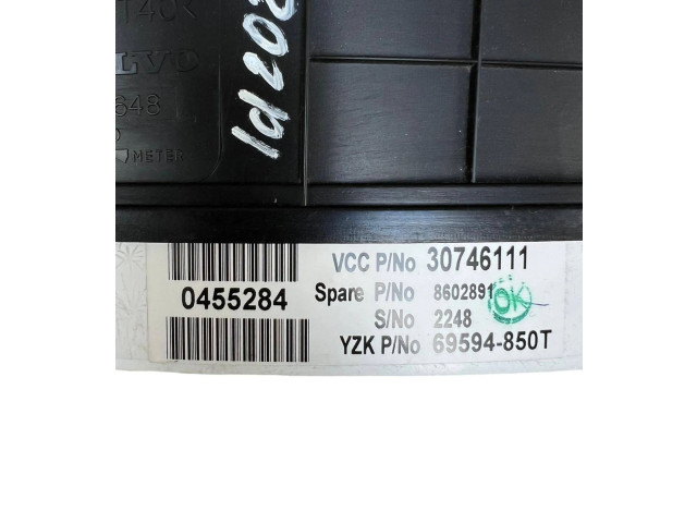 Přístrojová deska  Volvo XC90 2007 30746111, 0455284  
