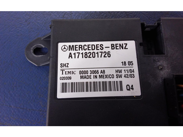 Блок управления парковки A1718201726, A1718201726   Mercedes-Benz SLK R171