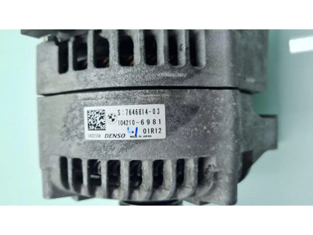 Генератор 7646814, ALTERNADOR   BMW X4 F26 2.0     