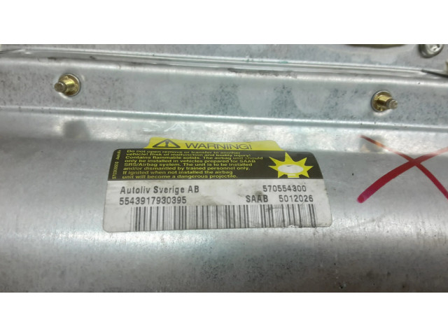 Подушка безопасности пассажира 570554300   Saab 9-3 Ver1