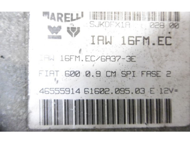 Volant Fiat Seicento/600 2001 46555914, 46555914  