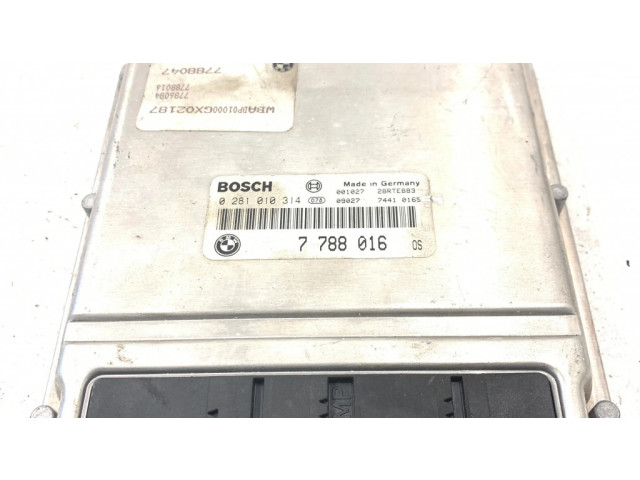 Řídící jednotka 7788016, 0281010314   BMW 5 E39 1999