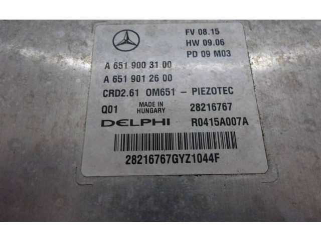 Řídící jednotka A6519005301   Mercedes-Benz C W204 2007