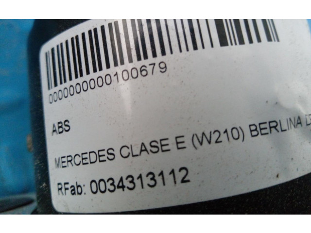 Jednotka ABS 0034313112   Mrcedes-Benz E W210 1998