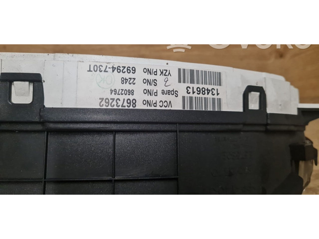 Přístrojová deska  Volvo V70 2002 8673262  