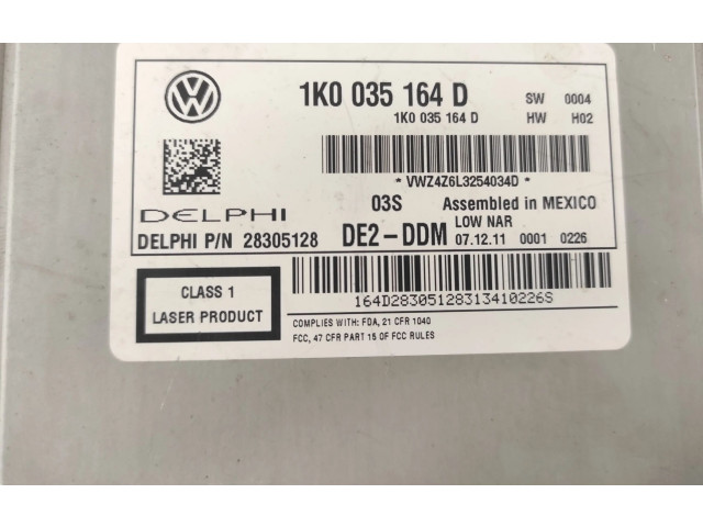 Vstřikovač 1K0035164D, 1K0035164D   Volkswagen Jetta VI     