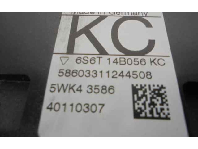 Блок подушек безопасности 6S6T14B056KC, 5WK43586   Ford Fusion