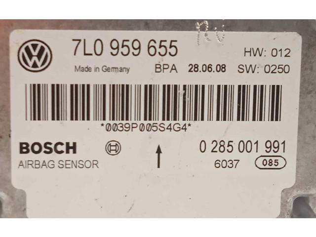 Блок управления надувных подушек 7L0959655, 7L095965503R   Volkswagen Touareg I
