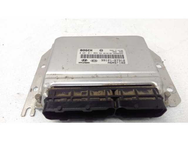 Блок управления двигателя 0281011024, 3912127312   KIA Carens I