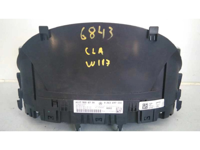Přístrojová deska  Mercedes-Benz CLA C117 X117 W117 2013 A1179006700, 0263697030  