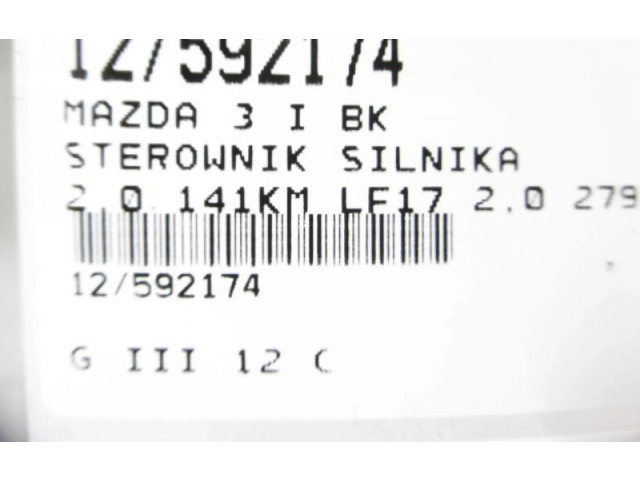 Řídící jednotka 279700-3721, 279700-3721   Mazda 3 I 2004