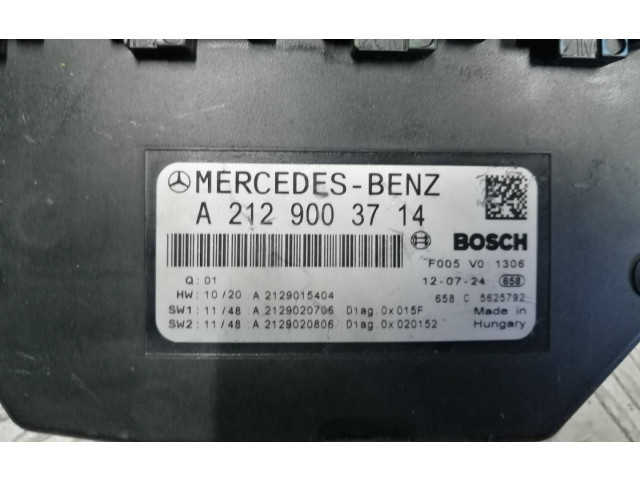   Pojistková skříňka A2129003714, A2129020706   Mercedes-Benz CLS C218 X218 2013