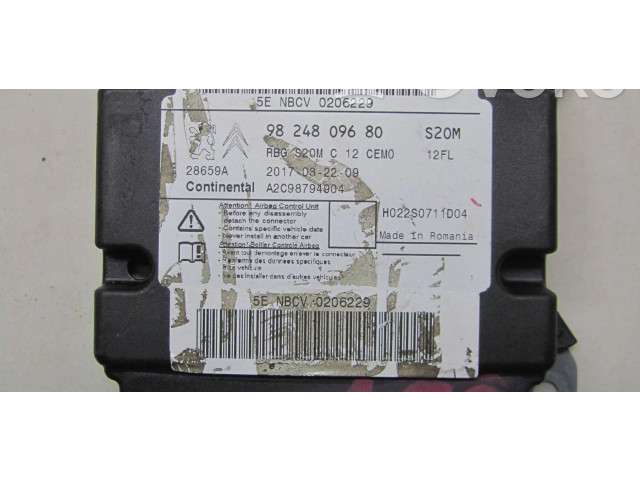 Volant Citroen C3 2019 9824809680  