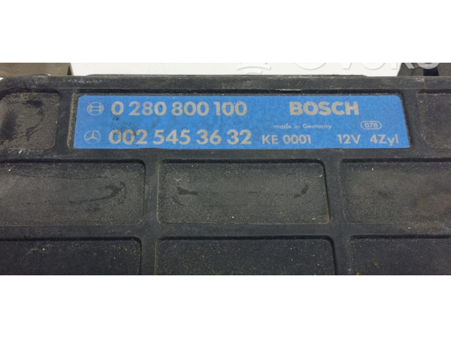 Блок управления двигателя 0280800100, 0280800100   Mercedes-Benz 190 W201