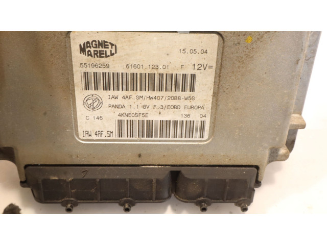 Блок управления двигателем ECU     Fiat Panda II