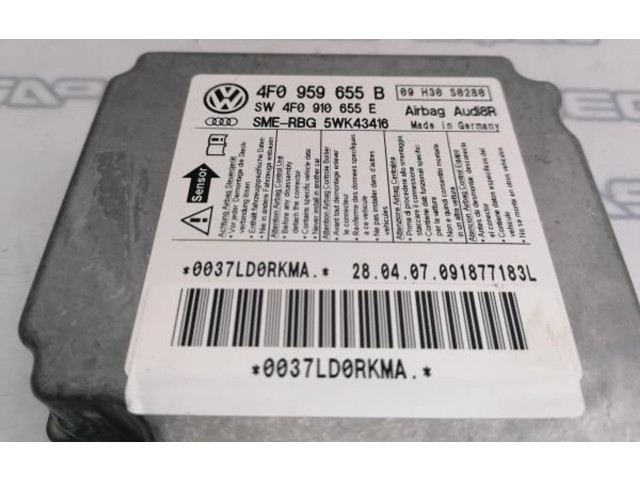 Блок подушек безопасности 4F0959655B, 4F0910655E   Audi A6 Allroad C6