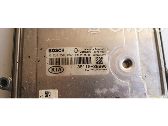 Řídící jednotka 39110-2B600, 39110-2B600 0261201852   KIA Ceed 2019