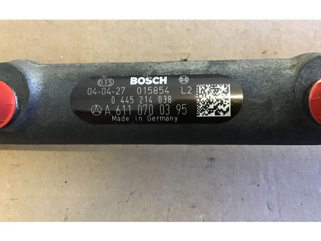 Vstřikovací lišta A6110700395, 0445214038   Mercedes-Benz C W203     
