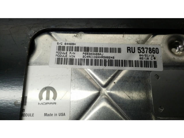 Řídící jednotka P68303489AJ   Chrysler Pacifica 2017