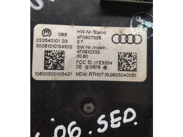 Блок управления 4F0907335, 4F0910335   Audi A6 S6 C6 4F