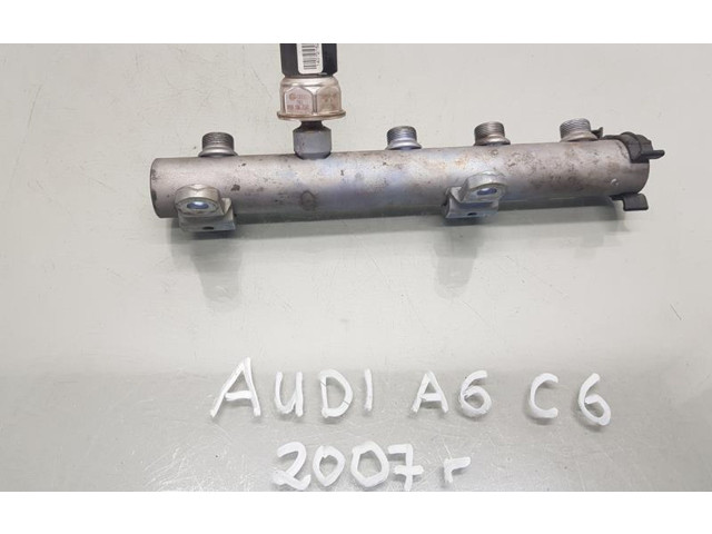 Топливная рампа 059130089AB   Audi A6 Allroad C6  