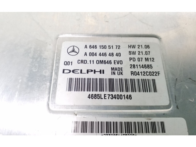 Řídící jednotka A6461505172, A0044464840   Mercedes-Benz E W211 2005