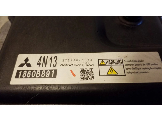 Řídící jednotka 1860B891, 2757001833   Mitsubishi ASX 2012