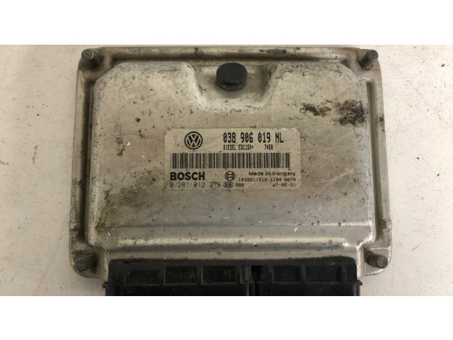 Řídící jednotka 038906019NL, 0281012276   Skoda Fabia Mk1 (6Y) 2005