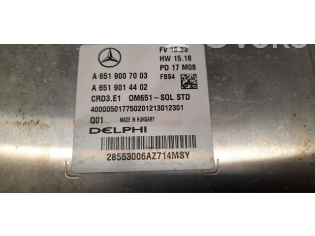 Řídící jednotka A6519007003   Mercedes-Benz CLA C117 X117 W117 2017