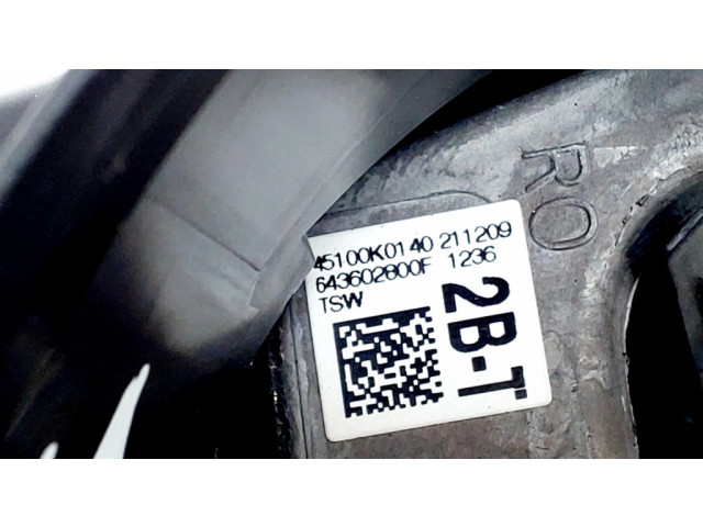 Volant Toyota Yaris XP210 2022 45100K0140, 6436038  