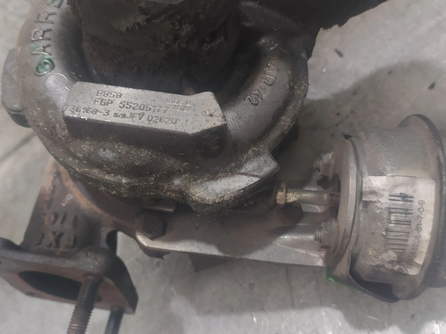  Турбина Fiat Stilo 1.9 00055520861709   для двигателя 192A8000      