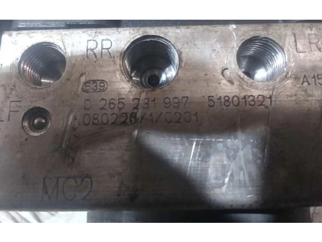 Блок АБС 0265800662, 0265231997   Fiat  Fiorino   -  года
