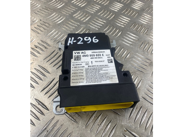 Блок подушек безопасности 4M0959655E   Audi A8 S8 D4 4H