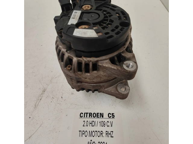 Генератор 9646321880, 0124525035   Citroen C5 2.0     