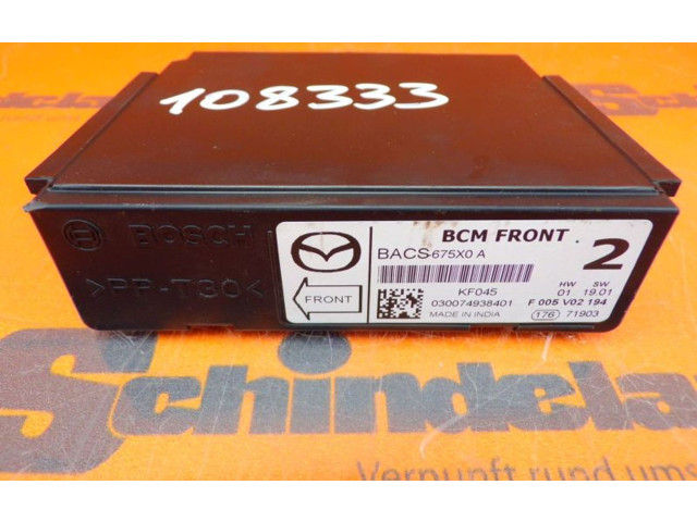 Блок управления BACS675X0A, BACS675X0A   Mazda MX-3