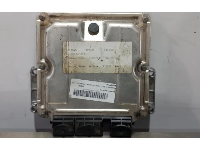 Блок управления двигателем ECU 9647472780   Peugeot 307 CC      