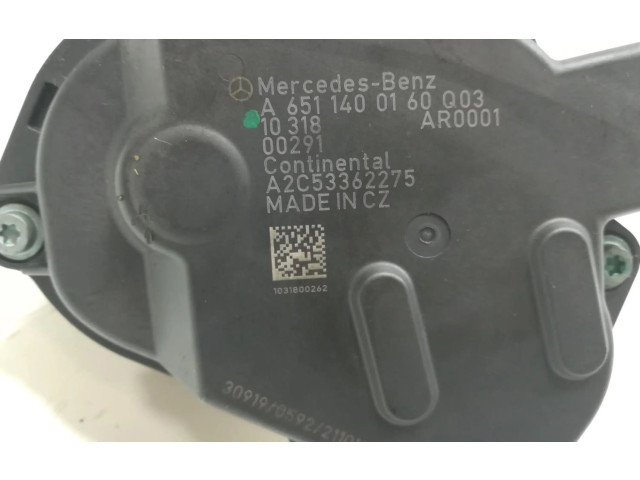 Клапан EGR A6511400160   Mercedes-Benz CL C215       