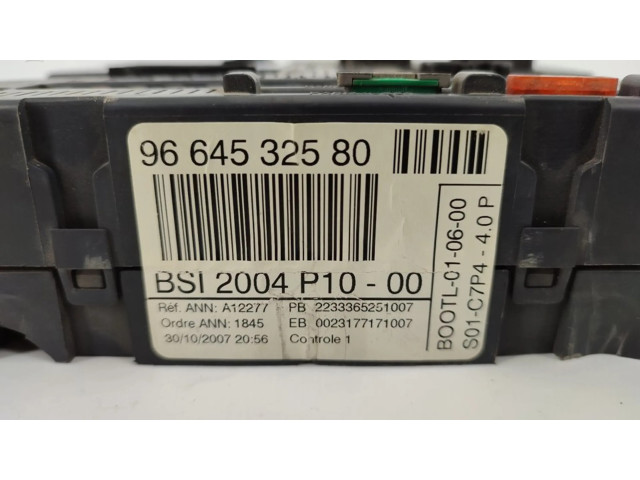   Pojistková skříňka 9664532580   Citroen C2 2003