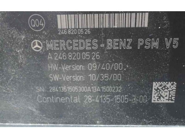Řídící jednotka A2468200526   Mercedes-Benz A W176 2013