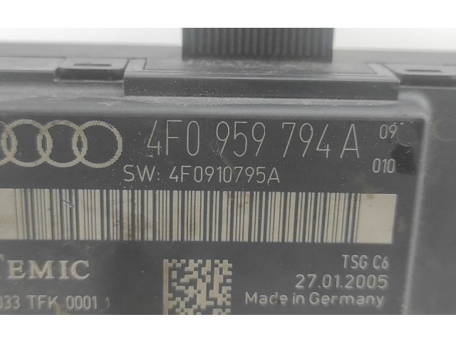 Řídící jednotka 4F0959794A   Audi A6 S6 C6 4F 2004