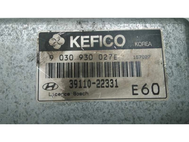 Řídící jednotka 3911022331, 44429   Hyundai Accent 2002