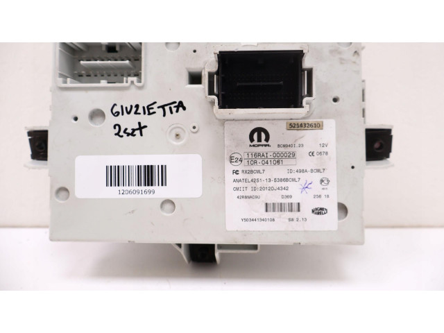 Блок комфорта 521432610   Alfa Romeo Giulietta   