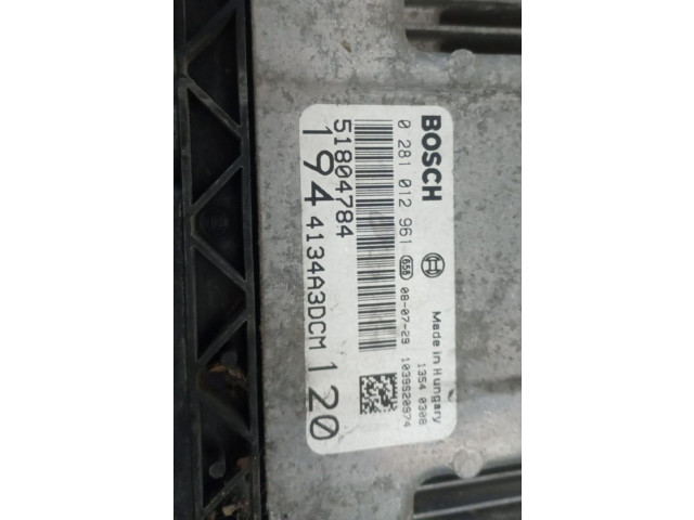 Řídící jednotka 0281012961, 0281012961   Fiat Croma 2007