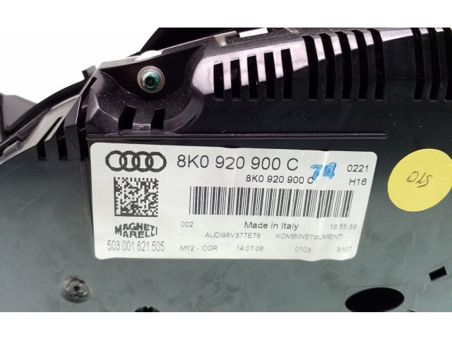 Přístrojová deska  Audi A4 S4 B8 8K 2009 8K0920900C, 8K0920900  